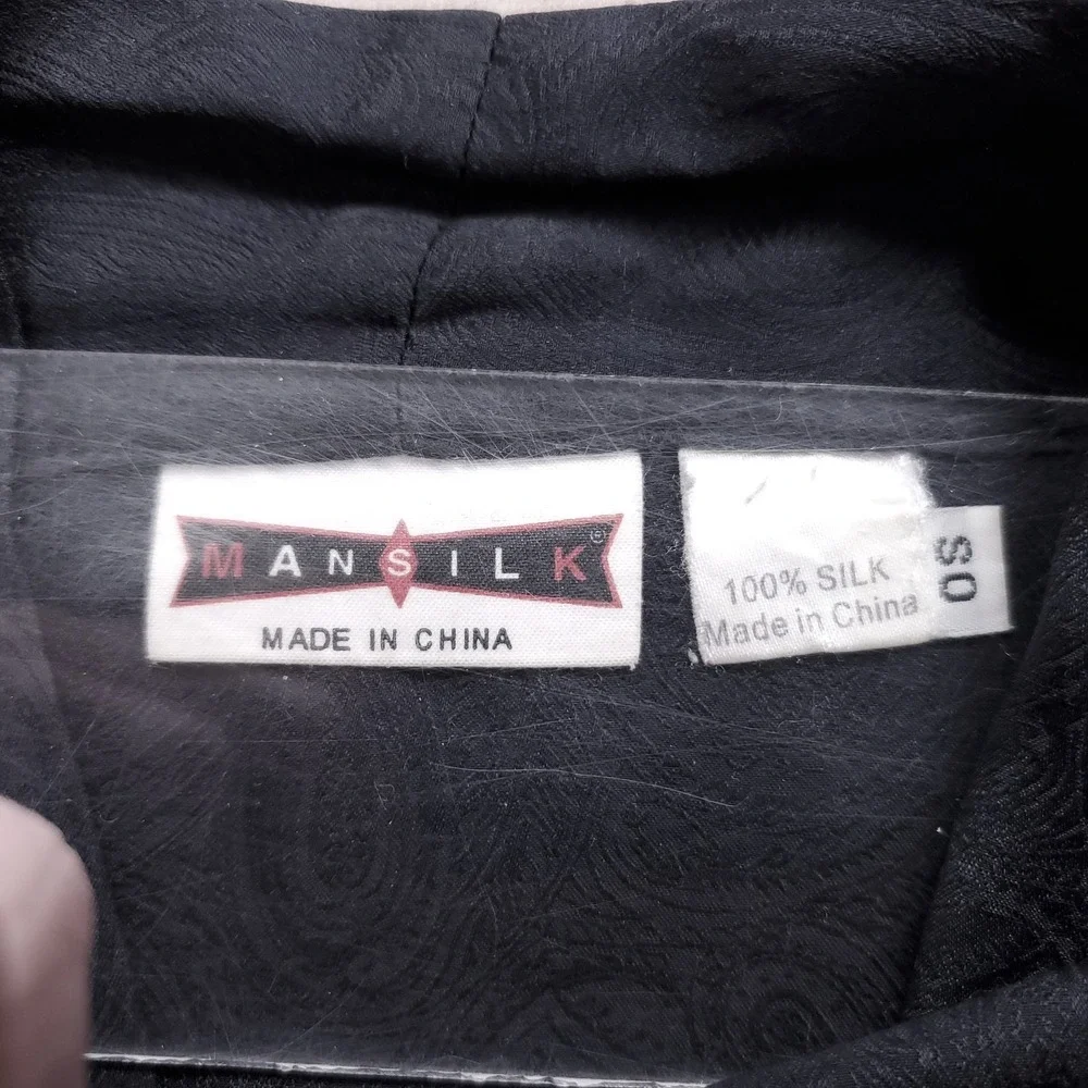 Mansilk tag size